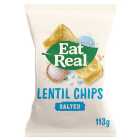 Eat Real Lentil Chips Sea Salt Flavour 113g
