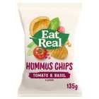 Eat Real Hummus Chips Tomato & Basil Flavour 135g