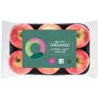 Ocado Organic Pink Lady Apples 6 per pack