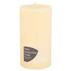 Morrisons Scented Pillar Candle Vanilla