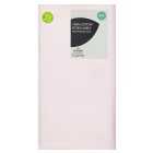 Morrisons 100% Cotton King Fitted Sheet Blush