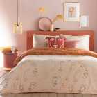 furn. Kindred Apricot Reversible Duvet Cover and Pillowcase Set