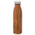 Morrisons Wooden Look Vacuum Bottle 500Ml