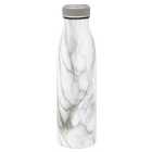 Morrisons White Marble Vacuum Bottle 500Ml