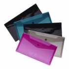 Wilko Button Wallet Assorted Colours 5 pack