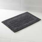 Morrisons Graphite Reversible Bath Mat