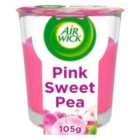 Airwick Candle Pink Sweet Pea