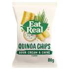 Eat Real Quinoa Chips Sour Cream & Chives Flavour 80g