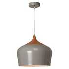 Village At Home Samuel Ceiling Fitting - Grey