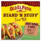 Old El Paso Mexican Stand 'N' Stuff Sweet Paprika & Garlic Taco Kit 312g