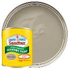 Sandtex Microseal Ultra Smooth Weatherproof Masonry 15 Year Exterior Wall Paint - French Grey - 150ml