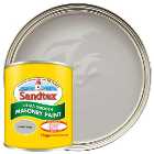 Sandtex Microseal Ultra Smooth Weatherproof Masonry 15 Year Exterior Wall Paint - Light Grey - 150ml
