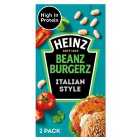 Heinz Italian Plant Based Bean Burgers 2 pack 180g