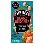 Heinz Texan Plant Based Bean Burger 2 pack 180g