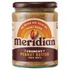 Meridian Crunchy Peanut Butter, 470g