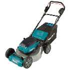 Makita DLM530PG2 LXT 18V 53cm Lawnmower - Steel Deck with 2 x 6.0Ah Batteries and DC18RD Twin Port Charger)