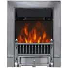 Focal Point Fires 2kW Victorian Cast Iron LED Inset Electric Fire - Black