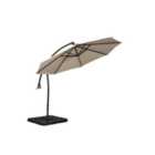 3m Royal Craft Deluxe Pedal Operated Rotational Cantilever Parasol with Cross Stand