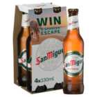 San Miguel Premium Lager Beer Bottles 4 x 330ml