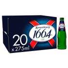 Kronenbourg 1664 Lager Beer Bottles 20 x 275ml
