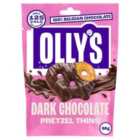 Olly's Pretzel Thins - Dark Chocolate 90g