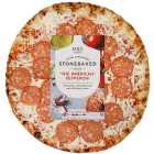 M&S Stone Baked Pizza with Pepperoni 385g