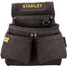 Stanley Tools Leather Double Nail Pocket Pouch