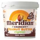 Meridian Organic Crunchy Peanut Butter 100% Nuts 1kg