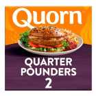 Quorn Vegetarian 2 Quarter Pounders 227g
