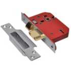 Union StrongBOLT 2205S 5 Lever Mortice Sashlock Stainless Steel 81mm 3in Visi