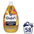 Comfort Intense Ultra Concentrated Fabric Conditioner Luxurious 58 Wash 870ml