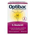 Optibac Saccharomyces Boulardii 16 Capsules 16 per pack