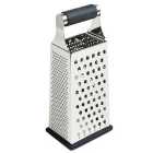 M&S SS 24cm 4 Sided Grater Silver Mix