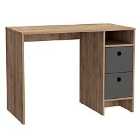 Vegas Home Office Desk with Two Drawers