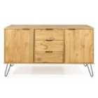Core Products Augusta Medium Sideboard With 2 Doors, 3 Drawers