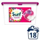 Surf 3-In-1 Tropical Lily Washing Capsules 18 per pack