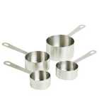 M&S Stainless Steel Measuring Cups Silver