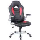 Alphason Talladega Adjustable Gaming Chair – Black/Red