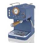Swan SK22110BLUN Nordic Pump Espresso Coffee Machine - Blue
