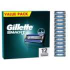 Gillette Mach 3 Razor Blades 12 per pack