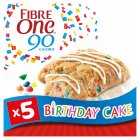 Fibre One Birthday Cake Squares, 5x24g