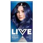 Schwarzkopf LIVE Urban Metallics Permanent Blue Hair Dye U67 Blue Mercury