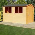 Shire Lewis 12ft x 8 ft Handmade Shed
