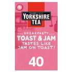Yorkshire Tea Toast & Jam Brew 40 per pack