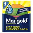 Marigold Let It Shine Microfibre Cloths 4 per pack