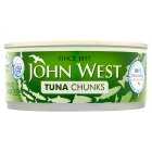 John West Tuna Chunks in Spring Water, drained 102g