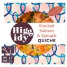 Higgidy Smoked Salmon & Spinach Quiche 155g