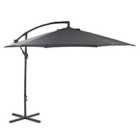 Charles Bentley 3m Parasol (base not included) - Grey