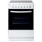 Haden HEC60W 60Cm Electric Single Cavity Static Oven With Ceramic Hob