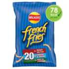 Walkers French Fries Variety Multipack Snacks 20 per pack